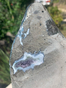 Druzy Amethyst Cut Base