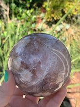 Load image into Gallery viewer, Pink Amethyst Flower Agate Sphere