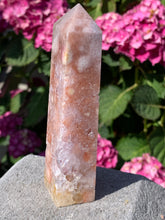 Load image into Gallery viewer, Pink Amethyst Tower w Lavender