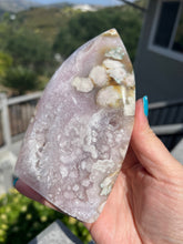 Load image into Gallery viewer, Lavendar Pink Amethyst Flower Agate Flame