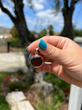 Load image into Gallery viewer, Smokey Dark Quartz Sterling Silver Pendant