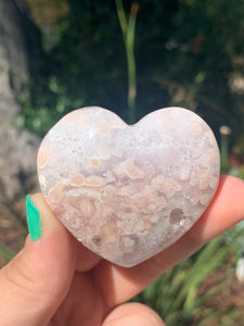 Pink Amethyst Heart