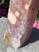 Load image into Gallery viewer, Pink Amethyst Tower w Lavender