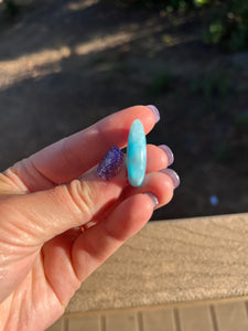 Larimar Rounded Tear Drop