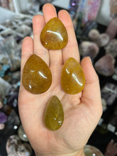 Load image into Gallery viewer, 1 Rutilated Quartz Teardrop