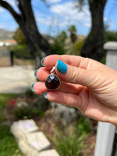 Load image into Gallery viewer, Smokey Dark Quartz Sterling Silver Pendant