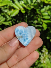 Load image into Gallery viewer, Larimar Heart Cabochon*