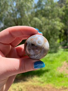 5th Vein Ocean Jasper Sphere