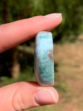 Load image into Gallery viewer, Larimar Heart Cabochon