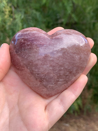 Fire Quartz Heart