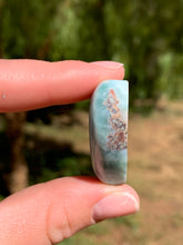 Load image into Gallery viewer, Larimar Heart Cabochon