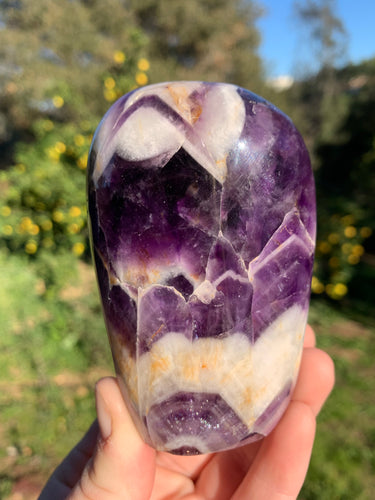 Chevron Amethyst Freeform*