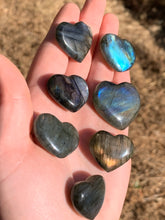 Load image into Gallery viewer, Labradorite Heart Intuitively Selected*