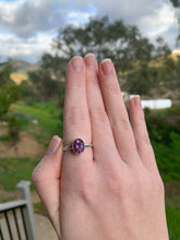 Load image into Gallery viewer, Amethyst Faceted Sterling Silver