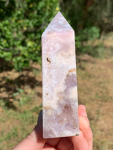 Load image into Gallery viewer, Pink Amethyst Flower Agate Tower*pop
