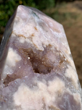 Load image into Gallery viewer, Pink Amethyst Flower Agate Tower*pop