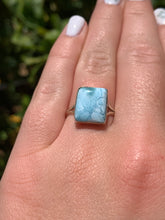 Load image into Gallery viewer, Larimar Ring Size 8*!