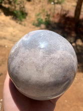 Load image into Gallery viewer, Pink Amethyst Sphere with Druzy