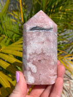 Pink Amethyst Tower**