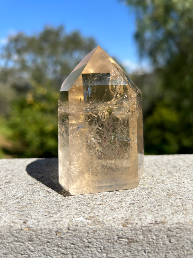 Honey Citrine Grade AA Tower **