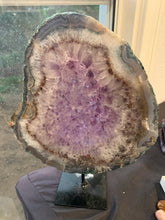 Load image into Gallery viewer, Reserved Amethyst Druzy Closed Portal Fixed on Stand*