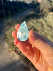 Larimar Teardrop Cabochon #11*