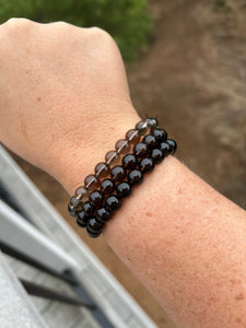 Smokey Quartz Bracelet 8-9mm