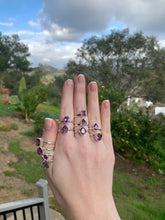Load image into Gallery viewer, Amethyst Faceted Sterling Silver