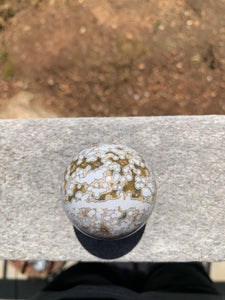 8th Vein Ocean Jasper Sphere