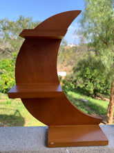 Load image into Gallery viewer, 1 Standing/ Hanging Crescent Moon Shelf Facing Right Intuitively Selected