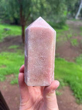 Load image into Gallery viewer, Pink Amethyst Tower #1