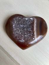 Load image into Gallery viewer, Amethyst Druzy Heart