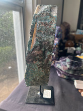 Load image into Gallery viewer, Reserved Amethyst Druzy Closed Portal Fixed on Stand*