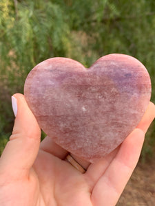 Fire Quartz Heart