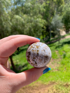 8th Vein Ocean Jasper Sphere