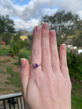 Load image into Gallery viewer, Amethyst Faceted Sterling Silver