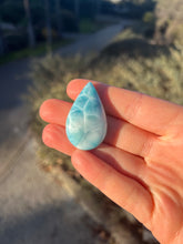 Load image into Gallery viewer, Larimar Teardrop Cabochon #11*