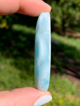 Load image into Gallery viewer, Larimar Elongated Teardrop Cabochon*