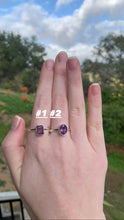 Load image into Gallery viewer, Amethyst Faceted Sterling Silver