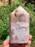 Pink Amethyst Tower**