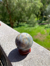 Load image into Gallery viewer, 5th Vein Ocean Jasper Sphere