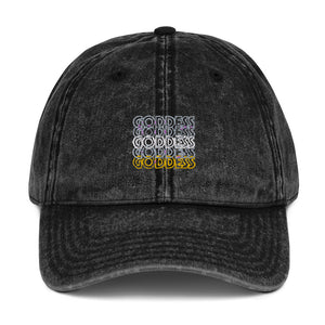 Goddess Vintage Cotton Twill Cap