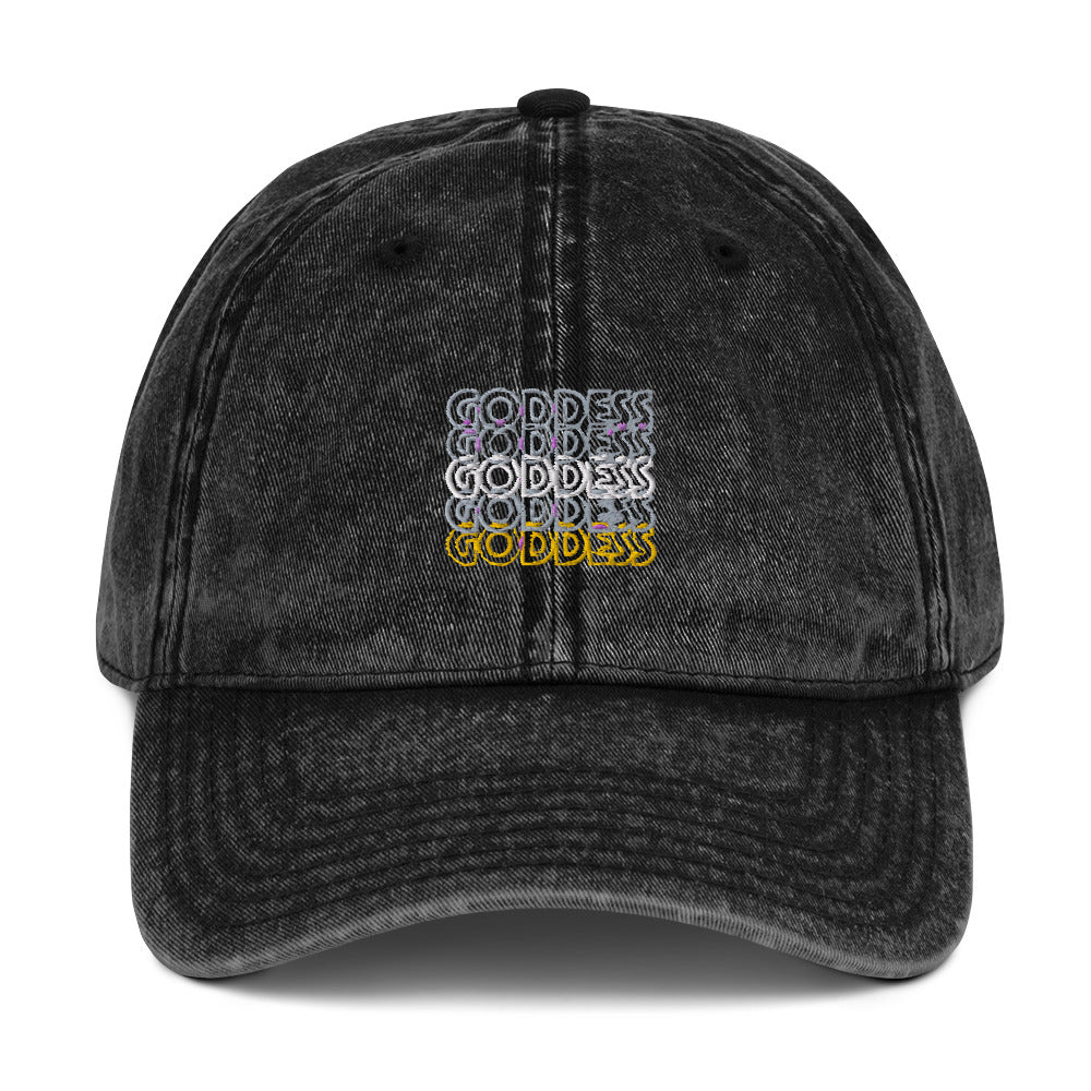 Goddess Vintage Cotton Twill Cap